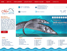 Tablet Screenshot of moraquafresh.com